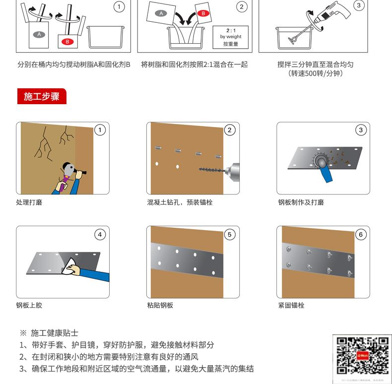 包钢安平粘钢加固施工过程